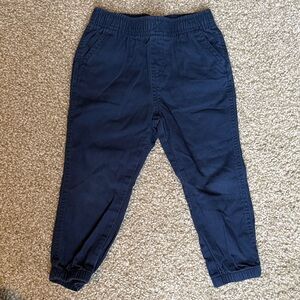 Navy Blue Kids Jogger Pants